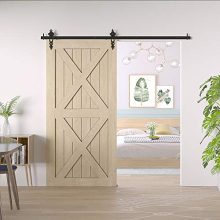 WINSOON Interior Sliding Barn Door Hardware Kit