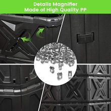 720L Large Compost Bin Outdoor