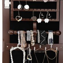 ZenStyle Mirror Jewelry Cabinet Armoire, Full Length Mirror