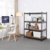 Topeakmart Heavy Duty 4 Level Garage Shelf Steel