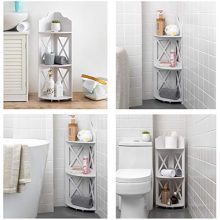 Space-Saving Corner Shelf for Small Bathrooms | Multipurpose Ladder Shelf