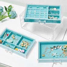 V-HANVER Jewelry Boxes for Women with 3 Drawers