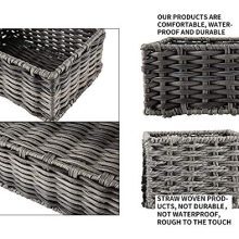 HOSROOME Handmade Wicker Storage Baskets Set