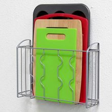 SimpleHouseware Over the Cabinet Door Organizer Holder