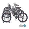 4-Bike Bicycle Floor Parking Rack - Protect and Organize Your Bikes