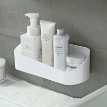 Bathroom Shelf Organizer Wall Mounted Storage Rack