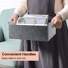 Small Storage Baskets Shelf Baskets Felt Drawer Organizer Storage