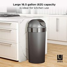 Upgrade Your Space with the Venti Swing-Top 16.5-Gallon Kitchen Trash Can – Durable & Easy to Use