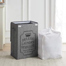Laundry Hamper with Removable Liner Bag