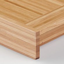 Chic Bamboo Organizer Tray - A Stylish Solution for Makeup Essentials and Bathroom Accessories