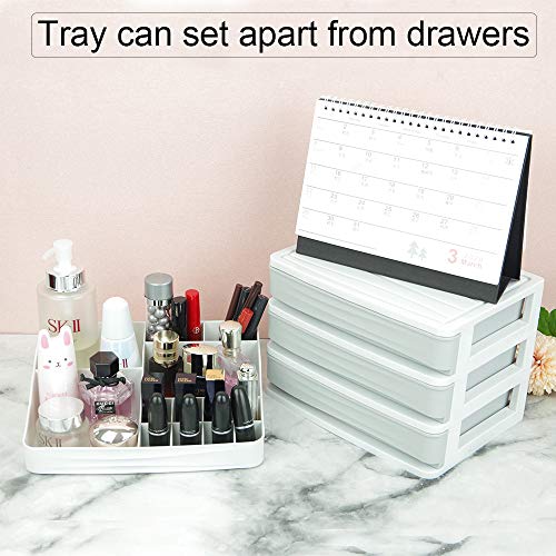JULY'S SONG Cosmetic Makeup Organizer with Drawers
