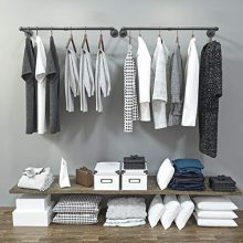 OROPY Industrial Pipe Clothes Rack 38.4"