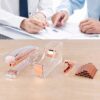 ALSISK Desk Accessory Kit,Acrylic Stapler Set