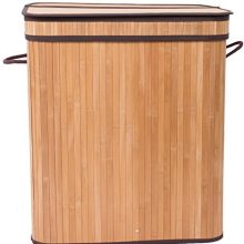 BIRDROCK HOME Double Laundry Hamper