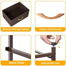 Crestlive Products Vertical Dresser Storage Tower