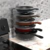Pan and Pot Lid Organizer Rack Holder