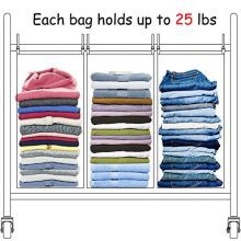 STORAGE MANIAC 3 Section Laundry Sorter