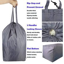 Hamper Liner with Drawstring Closure Sorter