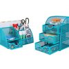 PAG Office Supplies Mesh Desk Organizer Set