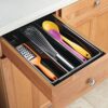Expandable Drawer Organizer - Efficient Storage Solution for Kitchen and Home - Expandable and Durable