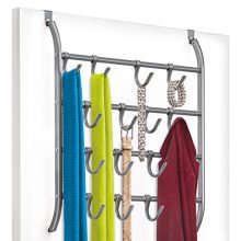 Lynk Over Door or Wall Mount 16 Hook Rack Shirt
