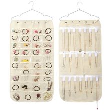 Hanging Jewelry Oganizer Dual-Sided Storage Bag