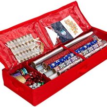 Christmas Wrapping Paper Storage Container