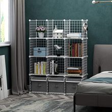 Transform Your Space with C&AHOME Wire Cube Storage Organizer – Ideal for Decluttering Your Living Room, Bedroom, or Office