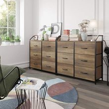 HOMECHO Fabric Dresser with 6 Drawers