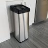 iTouchless 14 Gallon Sliding Lid Touchless Sensor Trash