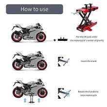 Apextreme 1100 LB Motorcycle Lift Center