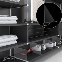 Wood Shelf Organizer Storage and Organization in Bedroom