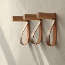 XAOMLP Wooden Coat Hooks Wall Mounted Vintage