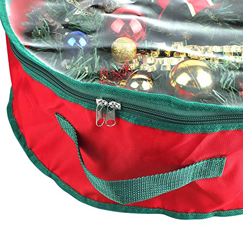 TITA-DONG Xmas Wreath Storage Bag 20 Inch