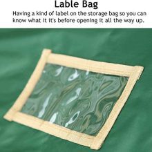 Large Christmas Wreath Storage Bag with Transparent Window