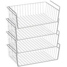 Pantry organization Under shelf storage basket