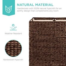 Best Choice Products Rustic Extra Large Natural Woven Water Hyacinth