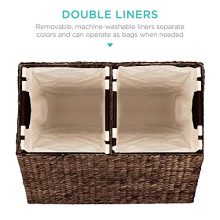Best Choice Products Rustic Extra Large Natural Woven Water Hyacinth