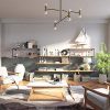 Industrial Wall Mount Iron Pipe Shelf