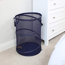 Laundry Hamper Bag Mesh Pop-Up Spiral