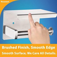 🚽 Toilet Paper Holder with Shelf: Rustproof & Roomy Storage Solution for Any Bathroom 🚿