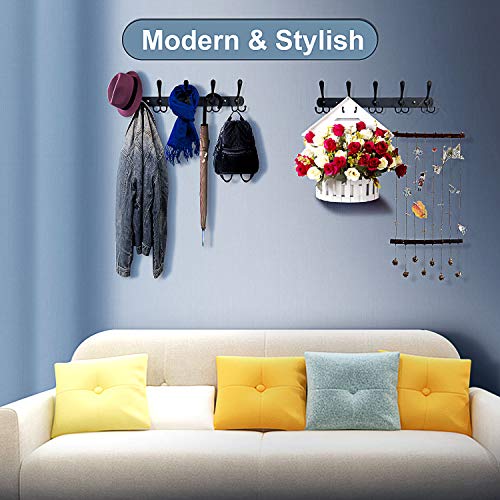 ANEDER Coat Rack Wall Mount Wall Hooks