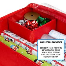 Christmas Wrapping Paper Storage Container