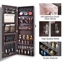 Full mirror jewelry organizer Fashion Transparent box