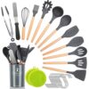 Kitchen Utensil Set,30 Pcs Silicone Cooking Utensils