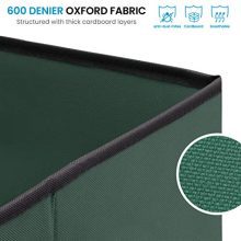 Organize with Ease: Premium Christmas Gift Wrap Organizer - Fits 18-24 Standers Rolls, Underbed Storage, Tear-Proof Fabric - Ideal for Holiday Bliss