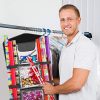 ProPik Hanging Double Sided Wrapping Paper Storage