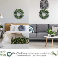 Uptown Styling: Front Door Wreath with Wreath Door Hanger