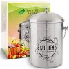Kitchen Compost Bin Stainless Steel