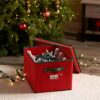 ZOBER Christmas Light Storage Box - Premium 600D Oxford